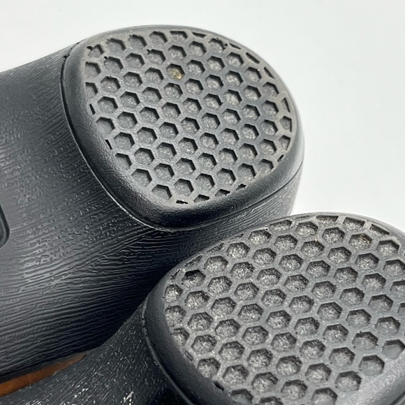 Spenco Women's 10 Brown Leather Rachel Orthotic Support Clogs Hook & Loop Strap - Picture 15 of 16